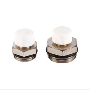 China 25.5g Heating Water Air Vent Plug 1/2'' 3/4&quot; For Apartment wholesale