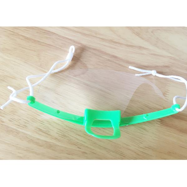 Waterproof Oil Proof Plastic Kitchen Mouth Shield Clear Cover For Chef