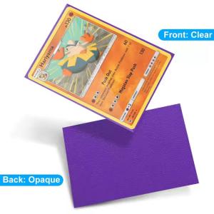China MTG Board Game 66x91 Standard Custom Premium Color Matte Card Sleeves wholesale
