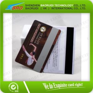 China PVC Plastic magnetic stripe card wholesale