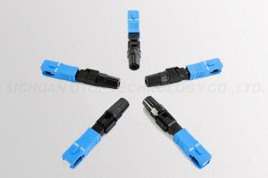 China SC / UPC Fiber Fast Connector UL Rated Plastic Housing Return Loss &gt;50dB wholesale