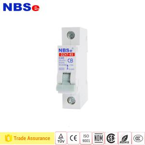 China IEC60898-1 PA66 Miniature Current Circuit Breaker ABS Plastic Fire Resistant wholesale