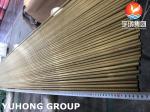DIN 17660 Aluminum Brass Tube CuZn 20Al2 Copper Alloy Seamless Tube