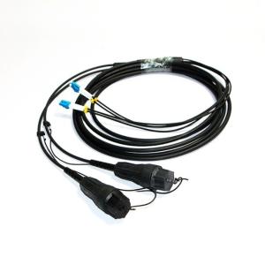 China Ip67 LC Compatible Fullaxs Waterproof Fiber Optical Cable wholesale