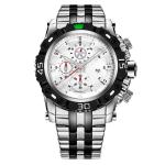 42mm Timepiece Stainless Steel Quartz Watch ODM 3ATM Water Resistant Quartz