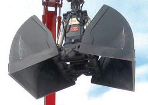 China Hitachi EX220 Excavator Clamshell Bucket Hydraulic / Machenical wholesale