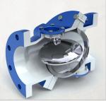 45 Degree Non Return Valves Clappet / Water check valve swing type