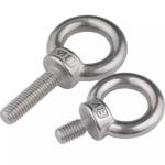 M24 M30 Custom Plain Stainless Steel SUS 304 316 316L Eye Bolt DIN580 For