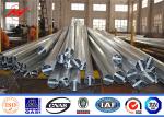25ft High Octagonal Shape Metal Utility Pole Hot Dip Galvanized Long Service