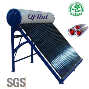 China Max. Capacity 200L Domestic Outdoor Vacuum Tube Solar Water Heater Boiler for Home wholesale