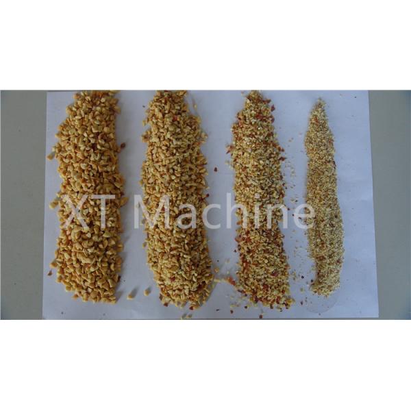 Peanut Granule Hazelnut Cutting Machine 500kg/Hr 7.5kw 380v 220V