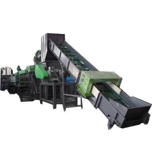 China Agricultural 2000kg Plastic Recycling Lines Film Washing 120mm wholesale