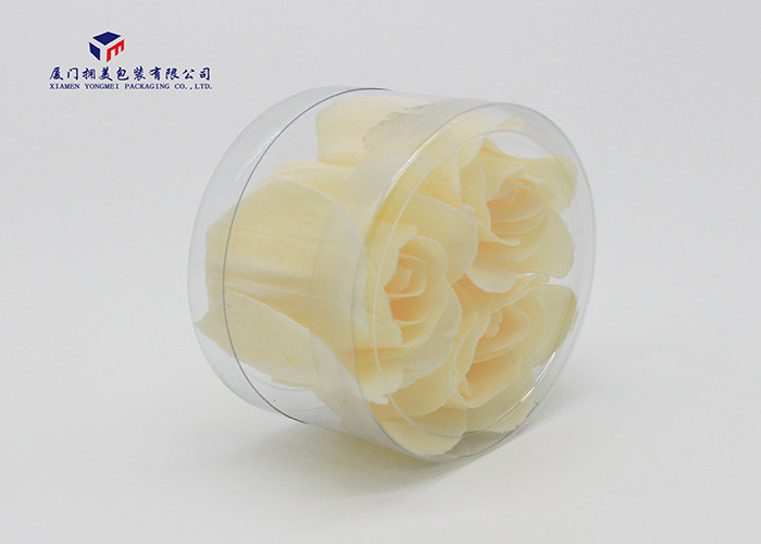 Reusable Materials Clear Plastic Cylinder Packaging Tubes Dia 7cm Easy Carrying
