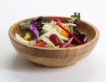 Horizontal consolidation vietnam bamboo fiber salad bowl set