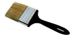 China Double Boiled White Bristle Synthetic Filament Brush For Professional Decorators wholesale