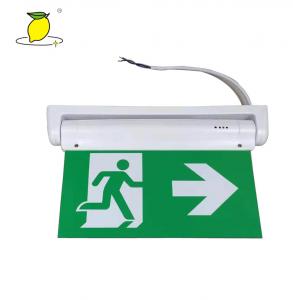 China Green products led exit signs emergency lighting emergency led light rechargeable fire exit sign wholesale