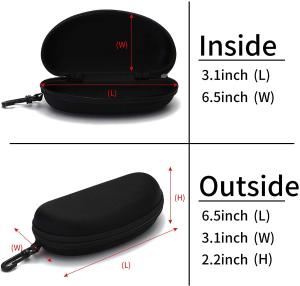 China EVA plastic Hard Shell Eyeglass Case , BSCI Sunglasses Travel Case wholesale