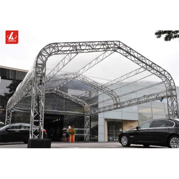 Creative Irregular Shape Aluminum Square Stage Truss System Pentagram / Heart Shape