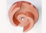 Grey Iron Casting Parts 120-150 Series Pump Rotor 2.3KG Weight Red Painted