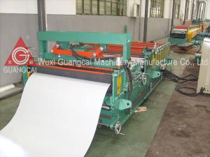 China Folding Roll Forming Equipment / Glazed Aluminum Tile Cold Roll Former wholesale
