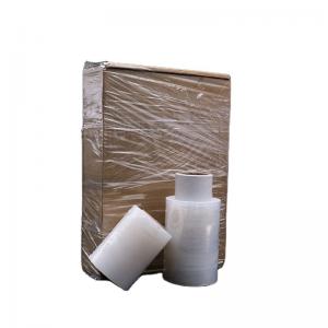 China Plastic Film Juice Clear Mini Jumbo Roll Stretch Stretch Wrapping Film Roll Pallet wholesale