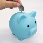 15x13x12cm Money Piggy Bank , Ceramic Coin Bank Stock 200g for kids