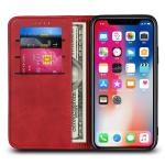 iPhone XS Wallet Case, Premium PU Leather Flip Cover[Kickstand Feature] For