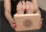 Square Cork Yoga Block Slip Resistant Moisture Proof Eco Friendly Material
