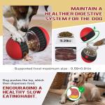 Rotating Leak Food Super Ball Slow Feeder Dog Toy
