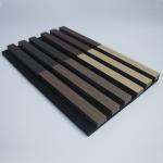 Gym Multicolor Wall Slat Wood Veneer Panels Fireproof Durable