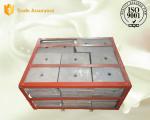 Cr-Mo Alloy Bucket Casting Cap Rail for Grinding Mill Elongation More Than 10%