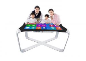 China ZXTLCD 43 Inch HD smart interactive touch table multitouch coffee table computer for sale on sale