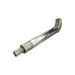Wall Mounted Gas Boiler Flue Pipe High Quality Stainless Steel Exhaust Duct