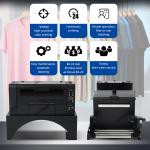 OEM Supported A3 DTF Printer Fast Shipping and Powder Heating Curing Oven for