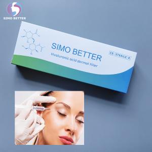 China Natural Crosslinked 1ml Injectable Dermal Fillers For Nasolabial Fold wholesale