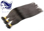 Genuine Virgin Brazilian Hair Extensions Bundles With Silk Straight