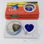 Love Pearl and Wish Pearl Gift Set With Neckalce And Double Dolphin Shape Cage