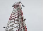 Triangle Lattice Telecom Steel Tower, High Tensile Steel A36 Angle Steel