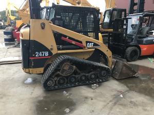 China Used Rubber Track Skid Steer Loader 247b With Original Paint wholesale