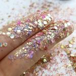 OEM/ODM Yes Chameleon Cat Eye Glitter Sequins Makeup Finger Nail Beauty DIY