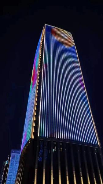 RGB DMX Pixel LED Tape Outdoor Waterproof For Building Lighting Christmas