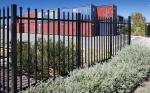 Customized Black Zinc Steel Metal Garrison Fence Panels Maintenance Free