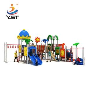 China Colorful Commercial Outdoor Slide Children'S Garden Playground Backyard wholesale