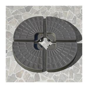 China Outdoor Furniture AJUNION 4 PCs Portable Round Parasol Base with Filled Sand or Water wholesale