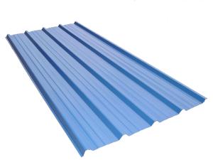 China Hot Rolled PPGI Corrugated Steel Sheet 0.6mm 980mm Polyester Coating wholesale
