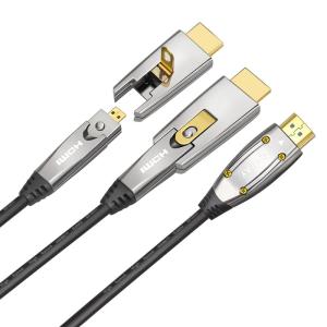 China 30HZ 4K HDMI Cable 4.2 4.8mm CL2 FT4 PVC Black wholesale
