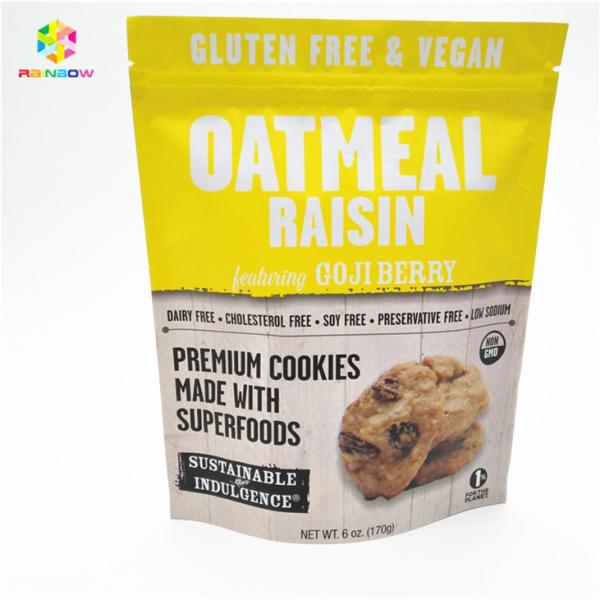 Eco-Friendly and Safe Material Snack Packaging Bags Accepted Up to 10 Colors
