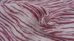 100% Ramie Linen Garment Fabric 135 Gsm 135cm Printed Crumple
