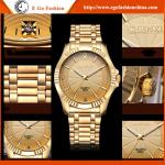 050A African Women's Watch Luxury Golden Watch Stainless Steel Watches Man