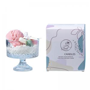 China Wholesale Customized cute Scented Glass Candle on sale